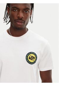 Quiksilver T-Shirt Circle Back Ss EQYZT08054 Biały Regular Fit. Kolor: biały. Materiał: bawełna #4