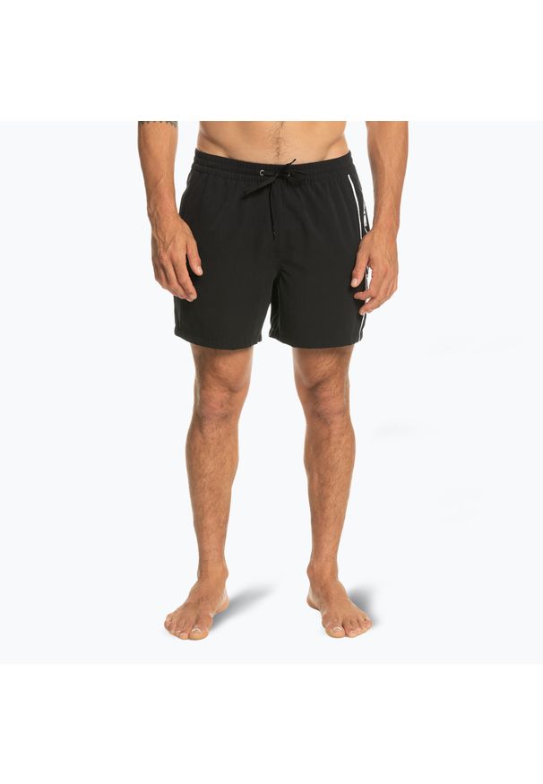 Szorty kąpielowe męskie Quiksilver Everyday Vert Volley 16". Kolor: czarny