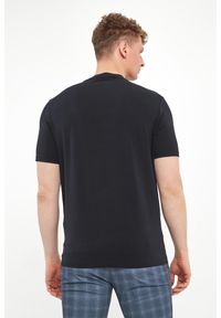 Karl Lagerfeld - T-shirt męski z haftem KARL LAGERFELD. Wzór: haft #2