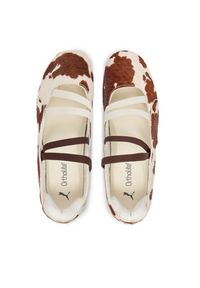 Puma Baleriny Speedcat Ballet Cow Wns 407787 01 Brązowy. Kolor: brązowy. Materiał: skóra #6