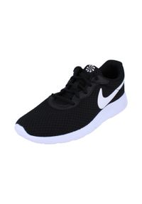 Buty Męskie Sportowe Nike Tanjun. Zapięcie: sznurówki. Kolor: czarny. Materiał: syntetyk, tkanina, materiał. Szerokość cholewki: normalna. Model: Nike Tanjun. Sport: turystyka piesza