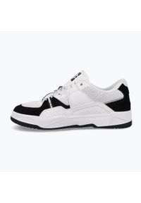 DC Shoes - Buty męskie DC Construct. Kolor: biały, wielokolorowy, czarny. Materiał: skóra, tkanina #2