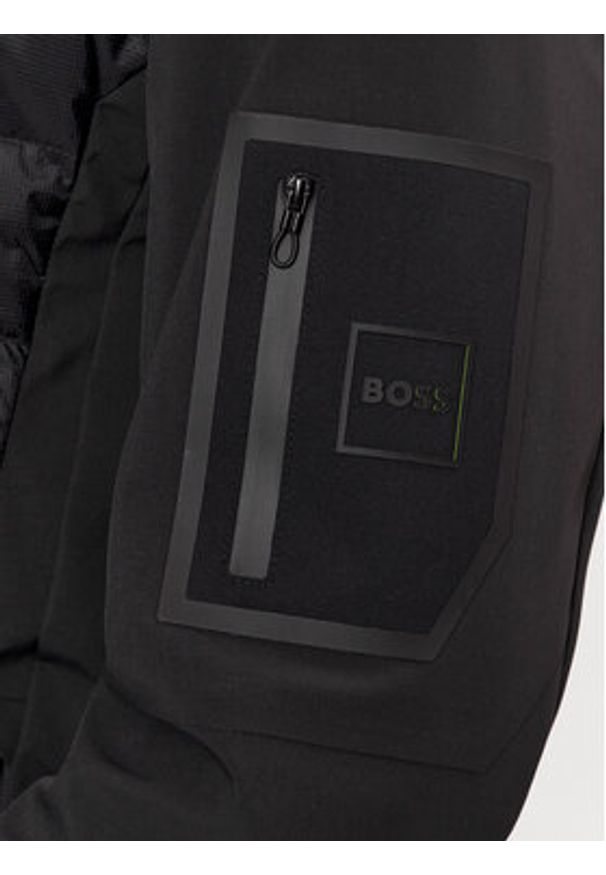 BOSS Kurtka przejściowa J_Solana 50501448 Czarny Regular Fit. Kolor: czarny. Materiał: syntetyk