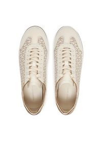 MICHAEL Michael Kors Sneakersy Hayes 43T5HYFS2L Beżowy. Kolor: beżowy. Materiał: skóra #4
