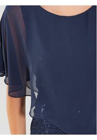 Swing Sukienka koktajlowa 77760410 Granatowy Regular Fit. Kolor: niebieski. Materiał: syntetyk. Styl: wizytowy #5