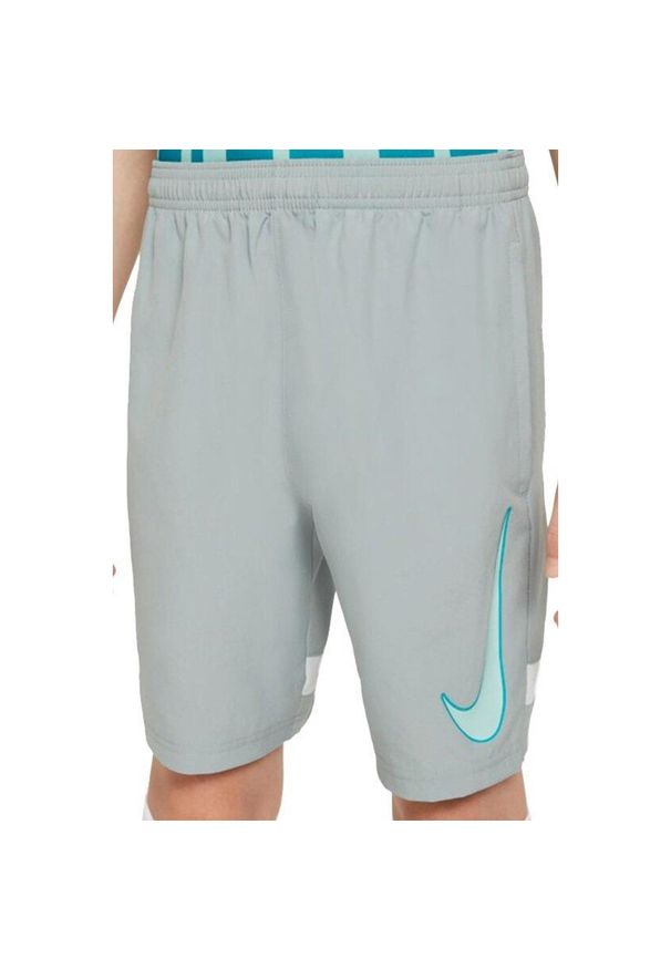 Spodenki dla dzieci Nike NK Df Academy Shrt Wp Gx szare CV1469 019. Kolor: szary. Styl: sportowy