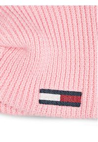 TOMMY HILFIGER - Tommy Hilfiger Opaska materiałowa Elongated Flag AW0AW16776 Różowy. Kolor: różowy. Materiał: materiał, bawełna #3