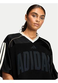 Adidas - adidas T-Shirt Stadium JY6971 Czarny Loose Fit. Kolor: czarny. Materiał: syntetyk #3