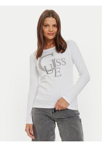 Guess Bluzka W4BI29 I3Z14 Biały Regular Fit. Kolor: biały. Materiał: bawełna #1