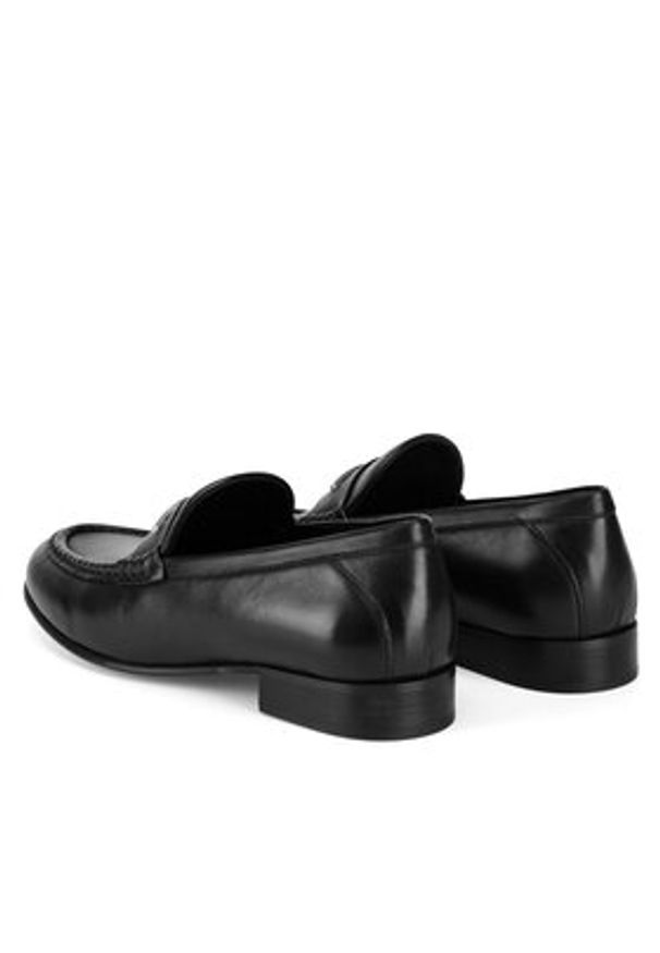 Gino Rossi Mokasyny ELYSE-130 Czarny. Kolor: czarny. Materiał: skóra