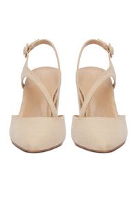 DeeZee Czółenka CEO-CD25-052-1 Beżowy. Kolor: beżowy. Materiał: materiał #6