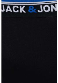 Jack & Jones piżama męska kolor szary melanżowa. Kolor: szary. Materiał: dzianina. Wzór: melanż #5