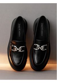 Juicy Couture Loafersy CEO-HY63020S-6 Czarny. Kolor: czarny. Materiał: materiał #7