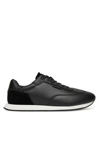 Calvin Klein Sneakersy Low Prof Runn Laceup Perf Lth HM0HM01871 Czarny. Kolor: czarny. Materiał: skóra