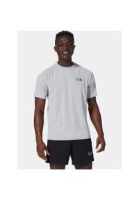 MOUNTAIN HARDWEAR - Koszulka sportowa męska Mountain Hardwear Crater Lake. Kolor: szary. Materiał: materiał. Długość rękawa: długi rękaw. Długość: długie. Sport: turystyka piesza #1