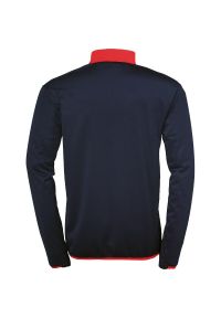 UHLSPORT - Bluza piłkarska dla dzieci Uhlsport Offense 23 1/4 zip. Kolor: niebieski, czerwony, wielokolorowy. Sport: piłka nożna