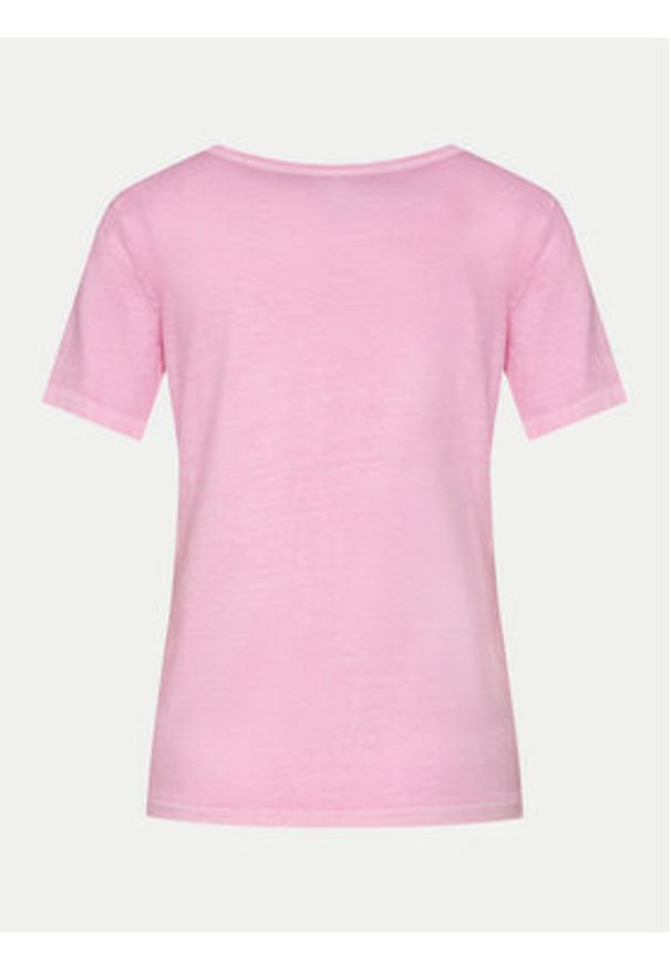 GAP - Gap T-Shirt 740140-67 Różowy Regular Fit. Kolor: różowy. Materiał: bawełna