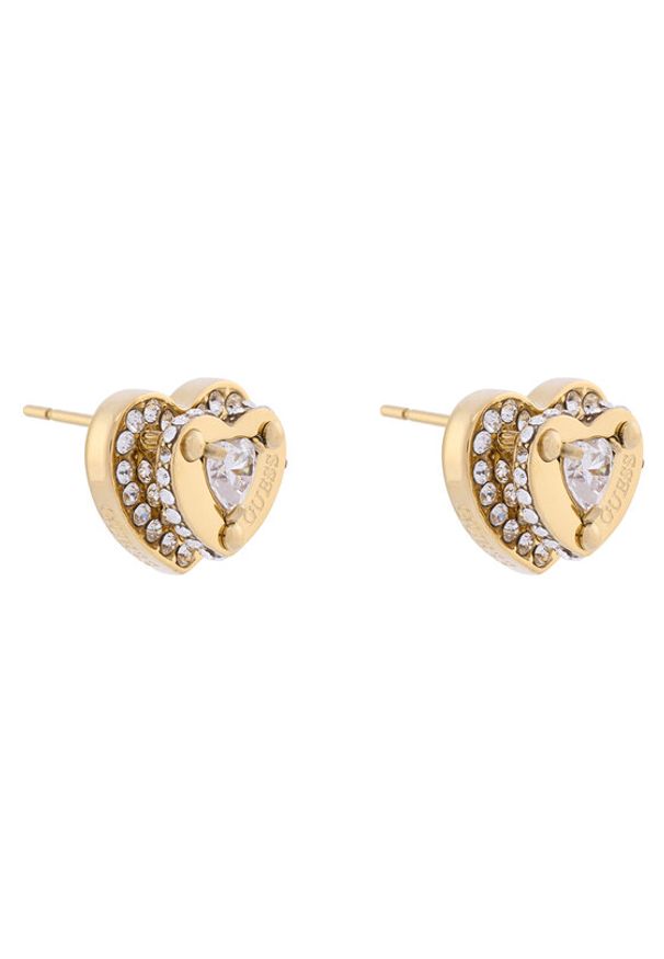 Guess Kolczyki JUBE05 551JW Złoty. Materiał: metalowe. Kolor: złoty
