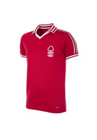 COPA FOOTBALL - Koszulka retro piłkarska dla dorosłych - Nottingham Forest 1976-1977 - Czerwona. Kolor: czerwony. Sport: piłka nożna