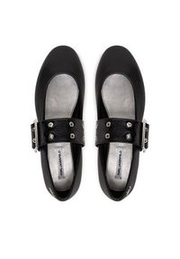 Karl Lagerfeld - KARL LAGERFELD Baleriny Karo KL40126 Czarny. Kolor: czarny. Materiał: skóra #5