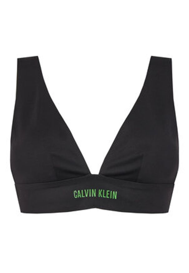 Calvin Klein Swimwear Góra od bikini KW0KW02890 Czarny. Kolor: czarny. Materiał: syntetyk