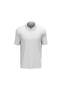 Stedman - Męska Koszulka Polo Lux. Typ kołnierza: polo. Kolor: biały