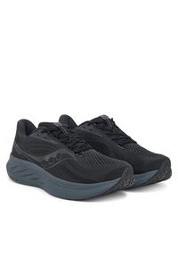 Saucony Buty do biegania Ride 18 Wide S21001 Czarny. Kolor: czarny. Materiał: materiał #4