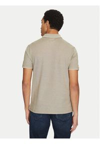 Calvin Klein Polo K10K114475 Beżowy Regular Fit. Typ kołnierza: polo. Kolor: beżowy. Materiał: bawełna
