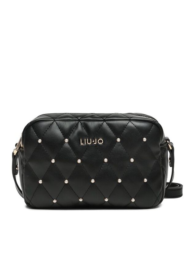 Liu Jo Torebka Ecs M Camera Case AF3257 E0041 Czarny. Kolor: czarny. Materiał: skórzane