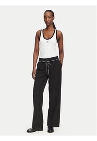 Karl Lagerfeld Jeans Spodnie materiałowe B3W10019 Czarny Regular Fit. Kolor: czarny. Materiał: syntetyk #3