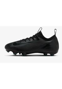 Buty piłkarskie dla dzieci Nike Jr Zoom Vapor 16 Academy Fg mg. Okazja: na uczelnię. Zapięcie: sznurówki. Kolor: czarny. Materiał: syntetyk, materiał, tkanina. Szerokość cholewki: normalna. Model: Nike Zoom. Sport: piłka nożna #1