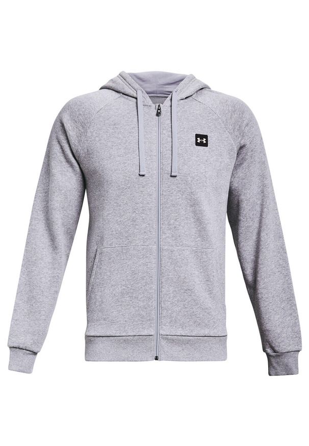 Bluza sportowa męska Under Armour Rival Fleece FZ Hoodie. Kolor: szary. Styl: sportowy