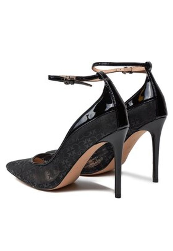 Pinko - PINKO Szpilki Clarice 07 SD0023 T008 Czarny. Kolor: czarny. Materiał: materiał. Obcas: na szpilce