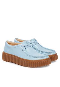 Clarks Półbuty Torhill Bee 26186669 Błękitny. Kolor: niebieski. Materiał: skóra #6