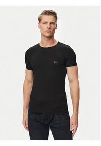 Armani Exchange Komplet t-shirtów 956005 CC282 42520 Kolorowy Slim Fit. Materiał: bawełna. Wzór: kolorowy #4