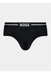 BOSS - Boss Komplet 3 par slipów Bold Hipster Briefs 50510679 Czarny. Kolor: czarny. Materiał: bawełna