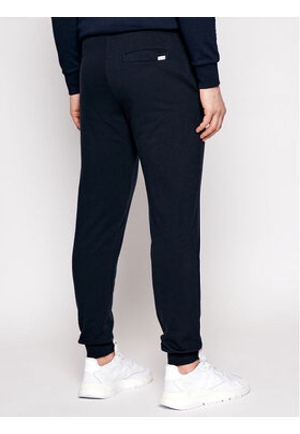 Jack & Jones Spodnie dresowe Gordon 12165322 Granatowy Regular Fit. Kolor: niebieski. Materiał: bawełna