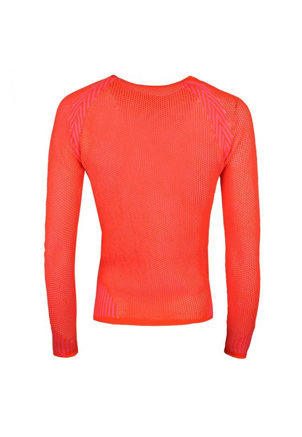 Pinko Bluza "C-Clique Comore" | 4C10D7 Y51Z | Kobieta | Pomarańczowy. Okazja: na co dzień. Kolor: pomarańczowy. Materiał: poliester. Wzór: ażurowy. Styl: casual