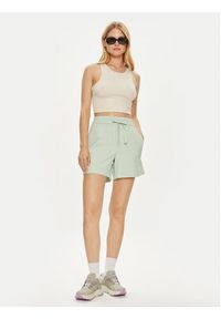 Vero Moda Szorty materiałowe Carmen 10278931 Zielony Loose Fit. Kolor: zielony. Materiał: wiskoza #5