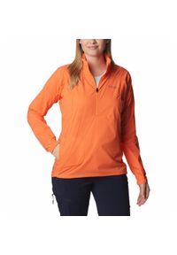 columbia - Kurtka Przejściowa Damska Columbia Titan Pass Lightweight 1/2 Zip. Kolor: pomarańczowy #1