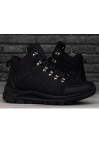 Hi-tec - Buty męskie turystyczne Hi-Tec MENGELO. Kolor: czarny