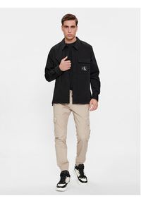 Calvin Klein Jeans Koszula Utility J30J324610 Czarny Regular Fit. Kolor: czarny. Materiał: bawełna #3