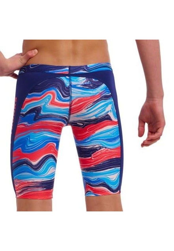 Spodenki FUNKY TRUNKS Wave Craze - jammery chłopięce. Kolor: niebieski