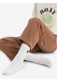 Roxy Skarpety długie AS_ROXY_02W_SS25 (3-PACK) Biały. Kolor: biały. Materiał: bawełna #3