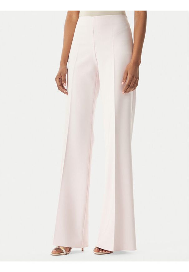 Rinascimento Spodnie palazzo CFC0127878003 Różowy Wide Leg. Kolor: różowy. Materiał: syntetyk
