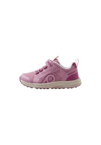 Buty dziecięce Reima Enkka. Kolor: beżowy, różowy, wielokolorowy. Sport: turystyka piesza
