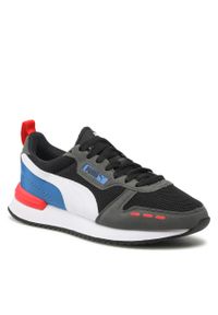 Sneakersy Puma R78 Jr 373616 29 Black/Puma White/Dark Shadow. Kolor: czarny. Materiał: materiał #1