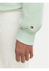 TOMMY HILFIGER - Tommy Hilfiger Bluza WW0WW47831 Zielony Regular Fit. Kolor: zielony. Materiał: bawełna #2