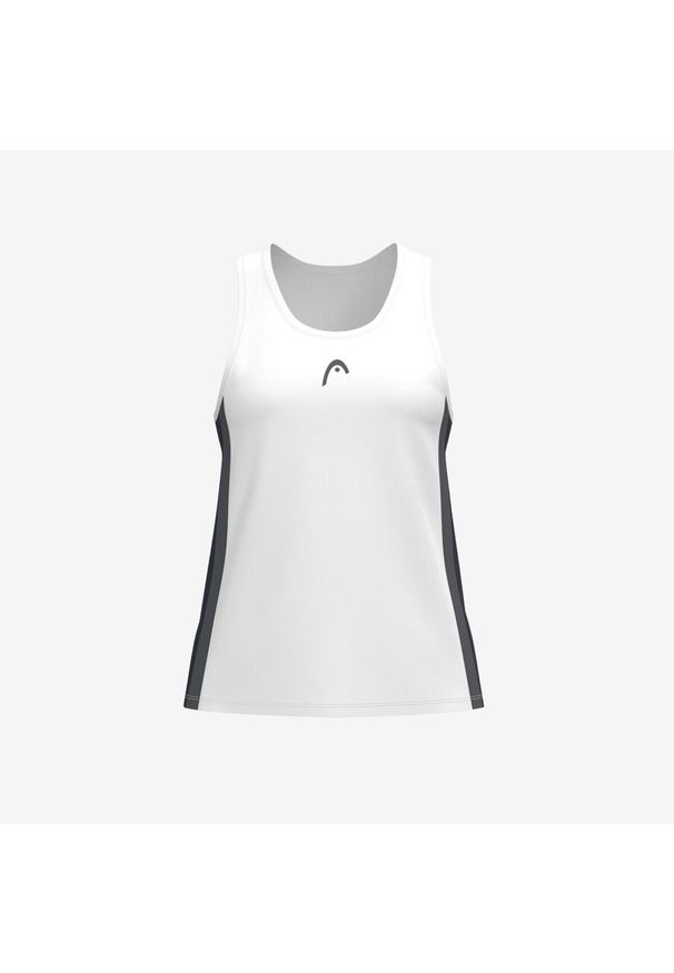 Head - CLUB 25 Tank Top Girls. Kolor: niebieski. Materiał: mesh. Sport: tenis