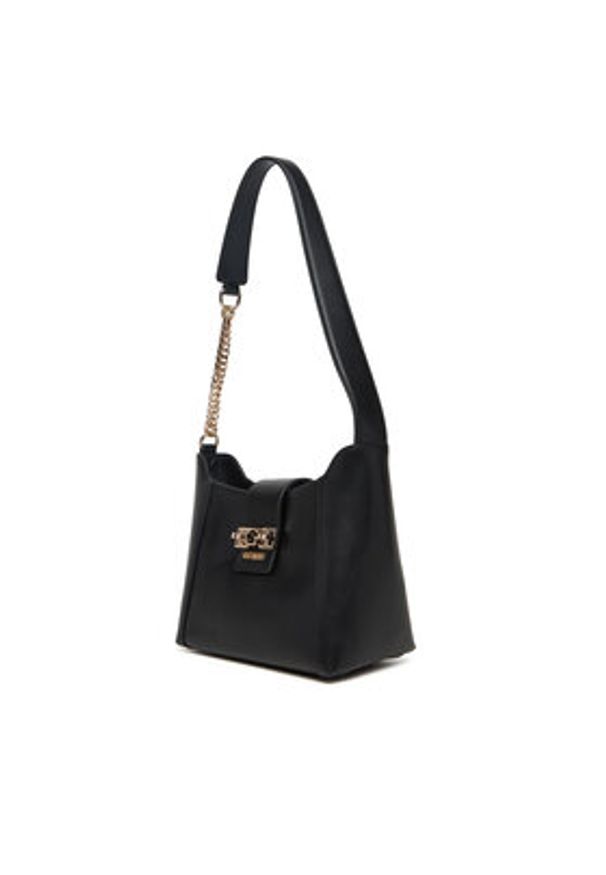 Guess Torebka Jane HWVG98 91010 Czarny. Kolor: czarny. Materiał: skórzane